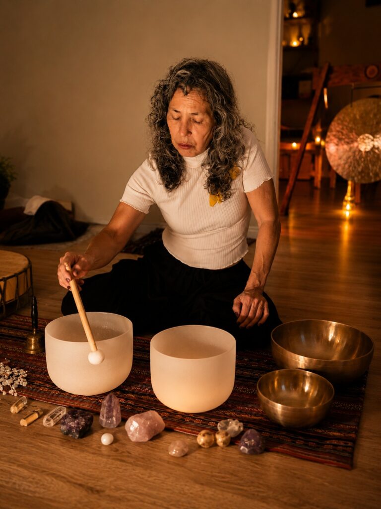 Experiência de Sound Healing em Grupo